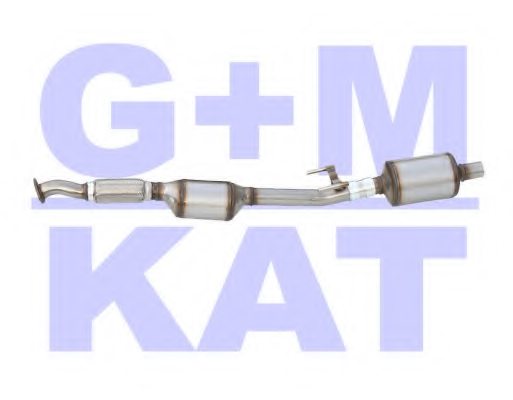 G+M KAT 02.37.035 Retrofit Kit, catalyst/soot particulate filter (combi-system